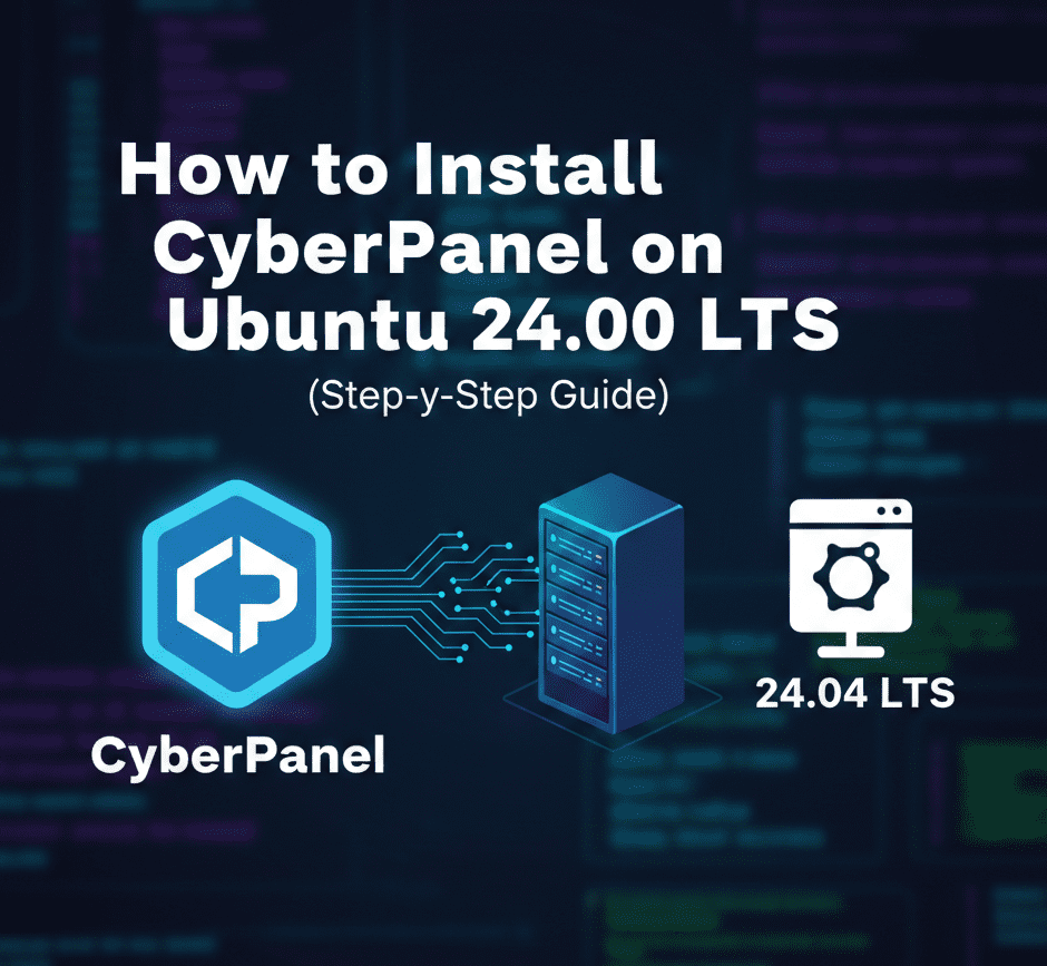 How to Install CyberPanel on Ubuntu 24.04 LTS (Step-by-Step Guide)
